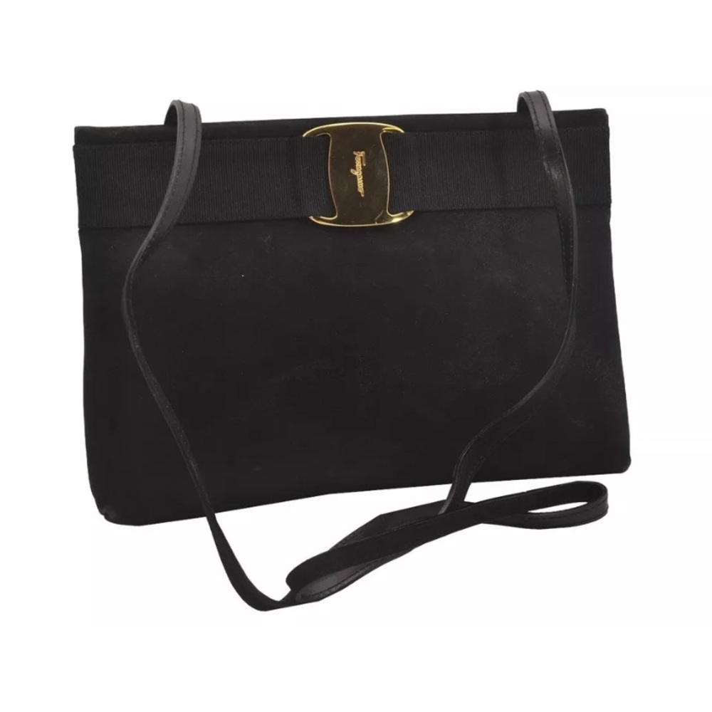 Salvatore Ferragamo suede crossbody bag‼️ final price‼️